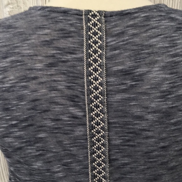 W5 Tank Top Gray/Blue Embroidered Medium - Picture 8 of 11